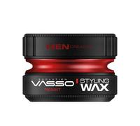 Vasso Resist Hair Styling Wax 150ml | Ultra Strong Hold | Water-Based Formula | High Shine Finish | Nourishing Hair Wax for Men & Women | Suitable for All Hair Types