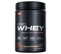 VAST PRO Whey - Premium Protein Powder with 24 g Protein for Muscle Building, Instantiated for Perfect Solubility, with Whey Isolate Rich in BCAAs & EAAs, 900 g (Double Rich Chocolate)