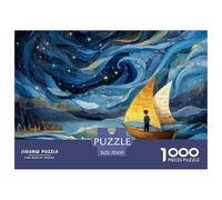 Vast Starry Sea 1000 Piece Jigsaw Puzzle for Adults Educational Game Star Ocean Challenge High Difficulty for Decompression And Wall Decor70x50cm/1000pcs