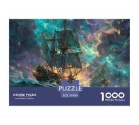 Vast Starry Sea Jigsaw Puzzles for Adults 1000 Piece Educational Game Star Ocean Challenge High Difficulty for Decompression And Wall Decor70x50cm/1000pcs