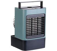 Vast With Remote Control Air Conditioner Fan Air Cooler Mini Three Gear Mode Cooling Fan Air Frost Air Conditioner(Color:pink) Mini Fan (Color : Green)