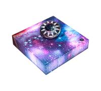 Vastarry Levitating UFO Lamp - Magnetic Floating 360° Rotation with RGB Galaxy Effects, Auto-Rotating Silent LED Night Light, Cool Tech Decor for Office/Bedroom, Unique Gifts for All Ages