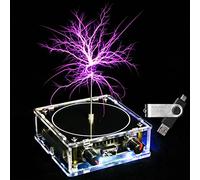 Vastarry Tesla Coil Solid-State Music Tesla Coil Artificial Lightning Desktop Toy Power Wireless Transmission Model Scientific Experiment Tool