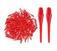 Vastarsky 2BA Thread Soft Dart Tips, 300 Pack Plastic Dart Points Replacement, Premium Dart Accessories (red)