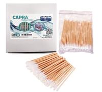 Vastmed 1000 Pcs Bamboo Cotton Buds 3 Inch | Wooden Stick Cotton Tips | Disposable Non-Sterile Cotton Buds for Multi-Purpose Use