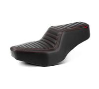 VASTMT 2-Up One-Piece Driver and Passenger Seat with Striped Pattern Stitching for Honda Rebel CMX 300 CMX 500 2017 2018 2019 2020 2021 2022 2023