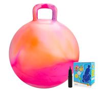 Vastoy 20 Inch Space Hopper for Kids Age 6 7 8 9, Anti-slip Child Space Hoppers with Pump, Bouncy Ball, Inflatable Hopper for Indoor Outdoor Fun, Children Kangaroo Ball for Boy & Girl
