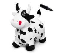 Vastoy Bouncy Cow Animal Hoppers for Kids Inflatable Ride-On Toys with Pump | Bouncing Horse Hopper Jumping Toys for Kids Age 1-6 Indoor Outdoor Garden Play Boys Girls Birthday Easter Family Gatherings