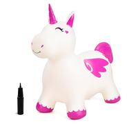 Vastoy Bouncy Unicorn Animal Hoppers for Kids Ride-On Toys with Pump | Bouncing Horse Hopper Jumping Toys for Kids Age 1-6 Indoor Outdoor Garden Play Boys Girls Birthday Easter Family Gatherings