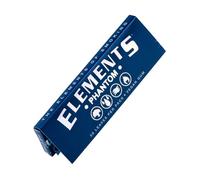 Vastu Elements Phantom Rolling Papers 1 1/4" " - So Thin They’re Practically Invisible (50 Ultra-Thin Papers Per Pack) (3)