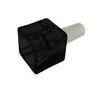 Vastu Ice Cube Glass Bong Bowl - Male - 14mm (Black)