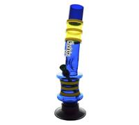Vastu Mylar Bag Made for CHONGZ Bongs 30cm "Breakfast Biscuit" Acrylic Ice Pinch Premium Waterpipe (Random Colour Delivery)
