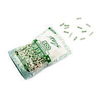 Vastu Premium Purize Super Slim Charcoal Filter Tips - White 5mm - 500 Pack Bulk Bag (White)