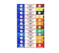 Vastu Satya Combo Series Incense Sticks: Experience the World Famous Nag Champa [3 Pack] Choose from Over 40 Unique Aromas - Two 8g Packets in Each Box (Nag Champa/Eastern Tantra)