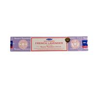 Vastu Satya Incense Sticks - Hand-Rolled World Famous Incense - Natural Blend - Bestselling Incense Brand Worldwide (1 Pack - One Fragrance) (French Lavender)