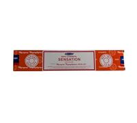 Vastu Satya Incense Sticks - Hand-Rolled World Famous Incense - Natural Blend - Bestselling Incense Brand Worldwide (1 Pack - One Fragrance) (Sensation)