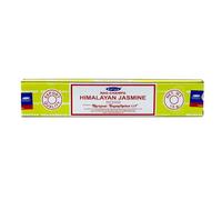 Vastu Satya Incense Sticks - Hand-Rolled World Famous Incense - Natural Blend - Bestselling Incense Brand Worldwide (1 Pack - One Fragrance) (Himalayan Jasmine)