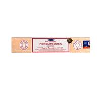 Vastu Satya Incense Sticks - Hand-Rolled World Famous Incense - Natural Blend - Bestselling Incense Brand Worldwide (1 Pack - One Fragrance) (Persian Musk)