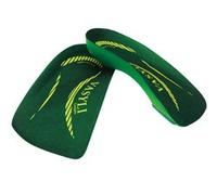 Vasyli Custom 3/4 Length Green Orthotic Insoles (Medium Med Men 7-8½ Women 7½-9)