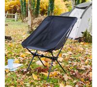 Vatani Black Folding Camping Chair