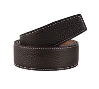 Vatee's Reversible Genuine Leather Belts For Men/Women Replacement Belt Strap Without Buckle 1.25"(32mm) Wide 45"(115cm) Long Earth Yellow & Coffee