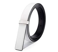 Vatee's Reversible Genuine Leather Replacement Belt Strap For Men/Women without Buckle 25mm/29mm Wide