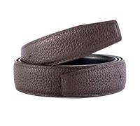 Vatee's Women's/Men's Real Leather Replacement Belt Strap No Buckle | 32mm/34mm/38mm Wide, Without Buckle, Genuine Leather Belt