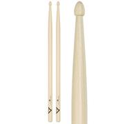 Vater Drumsticks VH5BW - 5B American Hickory Series - Acorn Wood Tip | 5B made of American Hickory with an acorn-shaped wood tip