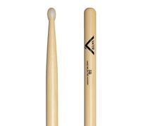 Vater - 5BN (Nylon Tip) American Hickory Drumsticks - VH5BN | 5B Nylon - 16 inch / 40.64 cm - American Hickory - oval nylon tip