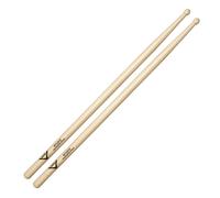 Vater Drumsticks VHSW - Studio American Hickory Series - Barrel Wood Tip | Studio model made from American Hickory, shorter and thinner than 7A with a barrel head