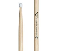 Vater - Classics 5AN (Nylon Tip) American Hickory Drumsticks - VHC5AN | 5A drumstick made of American Hickory with a nylon tip, 16" length and 0.565" diameter for clear cymbal sounds.