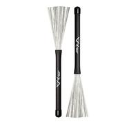 Vater Drumsticks VBSW - Wire Tap Brushes - Wire Tap Sweep - Retractable - Rubber Handle