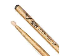 Vater Drumsticks VCG5AN - Los Angeles 5A Colour Wrap - Gold Sparkle - Oval Nylon Tip