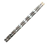 Vater Drumsticks VCS5A - Los Angeles 5A Colour Wrap - Silver Optic - Oval Wood Tip