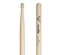 Vater Drumsticks VHN5AN - 5A Nude Series - Oval Nylon Tip | 5A Nylon Tip - 16 inch / 40.64 cm - American Hickory - oval nylon tip