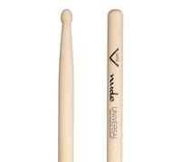 Vater Drumsticks VHNUW - Universal Nude - Barrel Wood Tip | Universal Wood Tip - 16 inch / 40.64 cm - American Hickory - rounded barrel tip