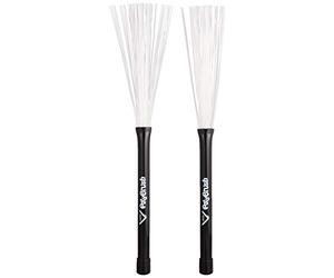 Vater Drumsticks VPYB - Wire Tap Brushes - Poly Brush - Retractable