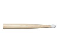 Vater Drumsticks VSMC2BN - 2B Classic Series - Sugar Maple - Oval Nylon Tip | Substantial 2B drumstick made of sugar maple with a nylon tip, 16.25" length and 0.630" diameter.