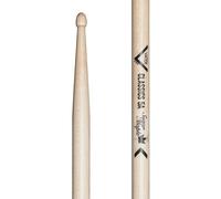 Vater Drumsticks VSMC5AW - 5A Classic Series - Sugar Maple - Acorn Wood Tip | 5A drumsticks made of sugar maple with an acorn tip, 16" length and 0.565" diameter for versatile playing.