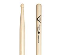 Vater Drumsticks VSMP5BW - Power 5B Sugar Maple Series - Barrel Wood TIp | Power 5B - 16.5 inch / 41.91 cm - Sugar Maple - barrel-shaped wood tip