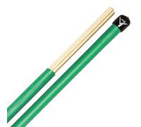 Vater Drumsticks VSPSSB - Speciality Sticks - Bamboo Splashstick Slim - Rute Rods Dowels - Green Handle