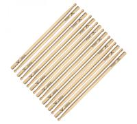Vater Hickory Power 3A Wood Tip Drumsticks 8pk