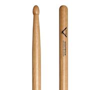 Vater - Nightstick 2S (Wood Tip) American Hickory Drumsticks - VHNSW | Nightstick 2S - 17.25 inch / 43.81 cm - American Hickory - oval wooden tip