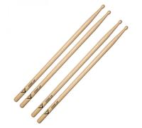 Vater - Power 5A (Wood Tip) American Hickory Drumsticks - VHP5AW