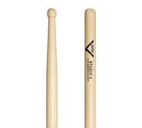 Vater - Studio 2 (Wood Tip) American Hickory Drumsticks - VHS2W | Studio 2 made of American Hickory, stronger than Studio and thinner than 5A
