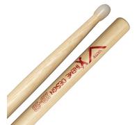Vater - Xtreme Design 5BN (Nylon Tip) American Hickory Drumsticks - VXD5BN | Xtreme Design 5B - 16.5 inches / 41.91 cm - American Hickory - nylon barrel tip