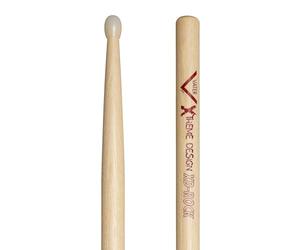 Vater - Xtreme Design Rock (Nylon Tip) American Hickory Drumsticks - VXDRN | Xtreme Design Rock - 16.5 inch / 41.91 cm - American Hickory - nylon barrel tip