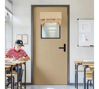 Vatge Door Curtains - Room Darkening French Door Curtains for Small Windows, Front Window Covering for Glass/Patio/Sliding, 1 Panel, W24 x L36, Beige