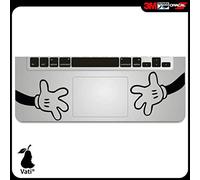 Vati Leaves Removable Big Hands Humor Handmade Partial Art Skin Cool Design Vinyl Decal Sticker for Trackpad Keypad Of Apple Macbook Pro Air Mac Laptop