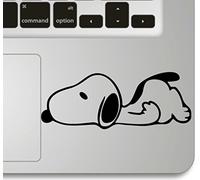Vati Leaves Removable Snoopy Sleep Humor Handmade Partial Art Skin Cool Design Vinyl Decal Sticker for Trackpad Keypad Of Apple Macbook Pro Air Mac Laptop
